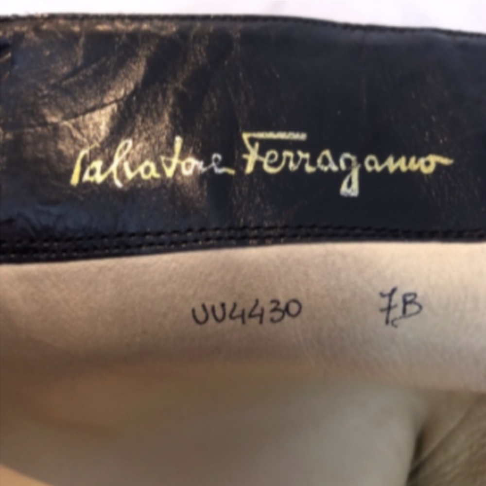 Salvatore Ferragamo Vintage Riding Boots - Picture 7 of 8